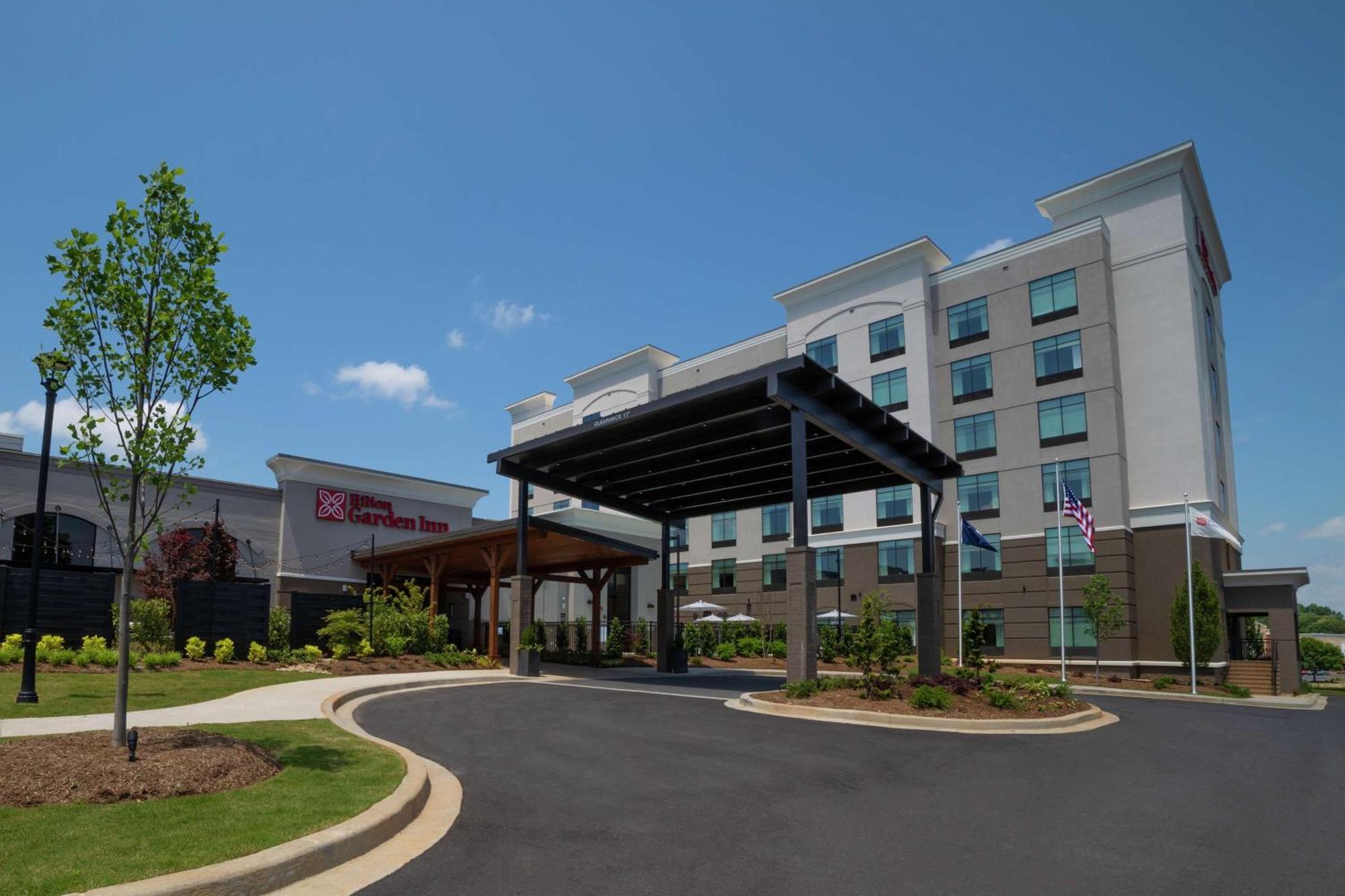Hilton Garden Inn Spartanburg Exterior foto
